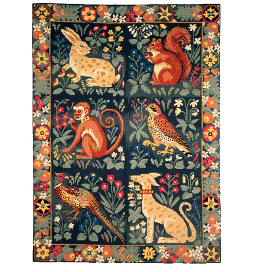 Hunting Rug Needlepoint