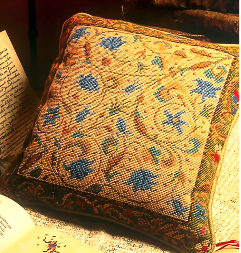 Illuminated Manuscript Needlepoint