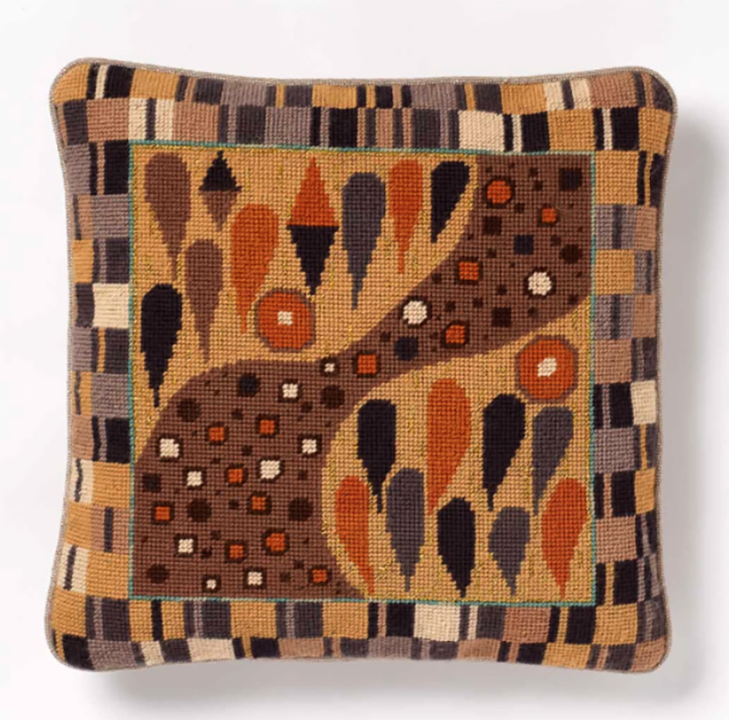 Klimt Fawn Needlepoint