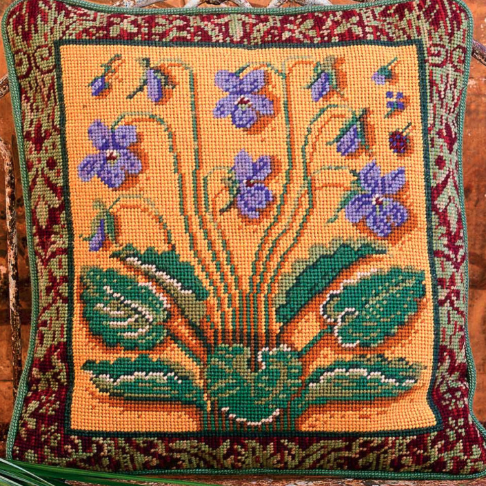 Sweet Violet Needlepoint