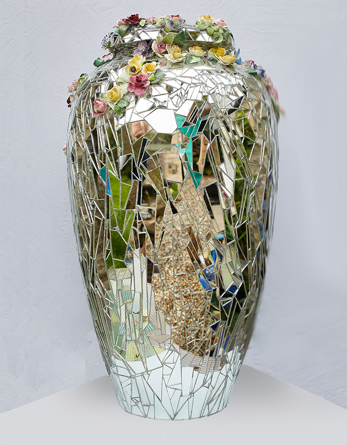 mirror urn